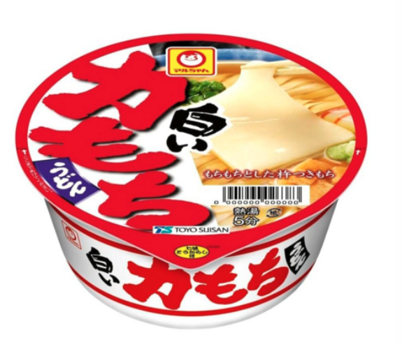 일본 컵라면 마루짱 시로이 치카라 모찌우동 12개